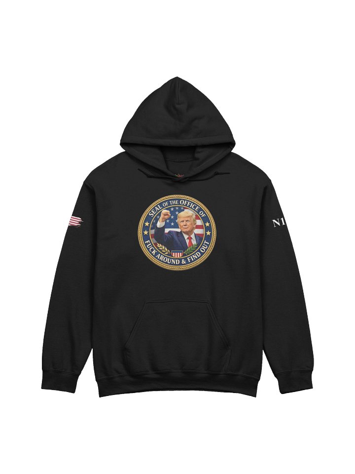 Office of FAFO Seal Patriotic Hoodie product image (1)