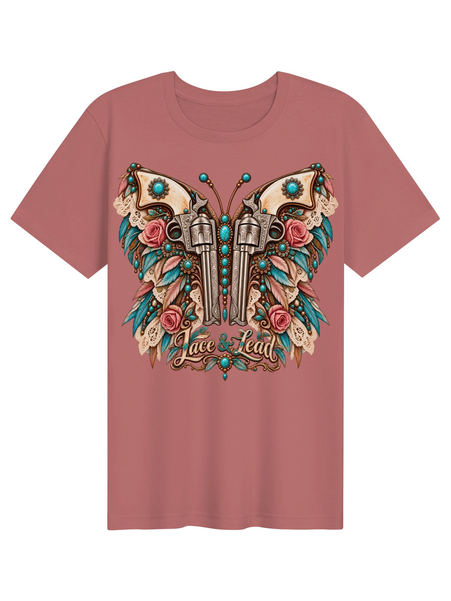 Lace & Lead Butterfly Tee product image (1)
