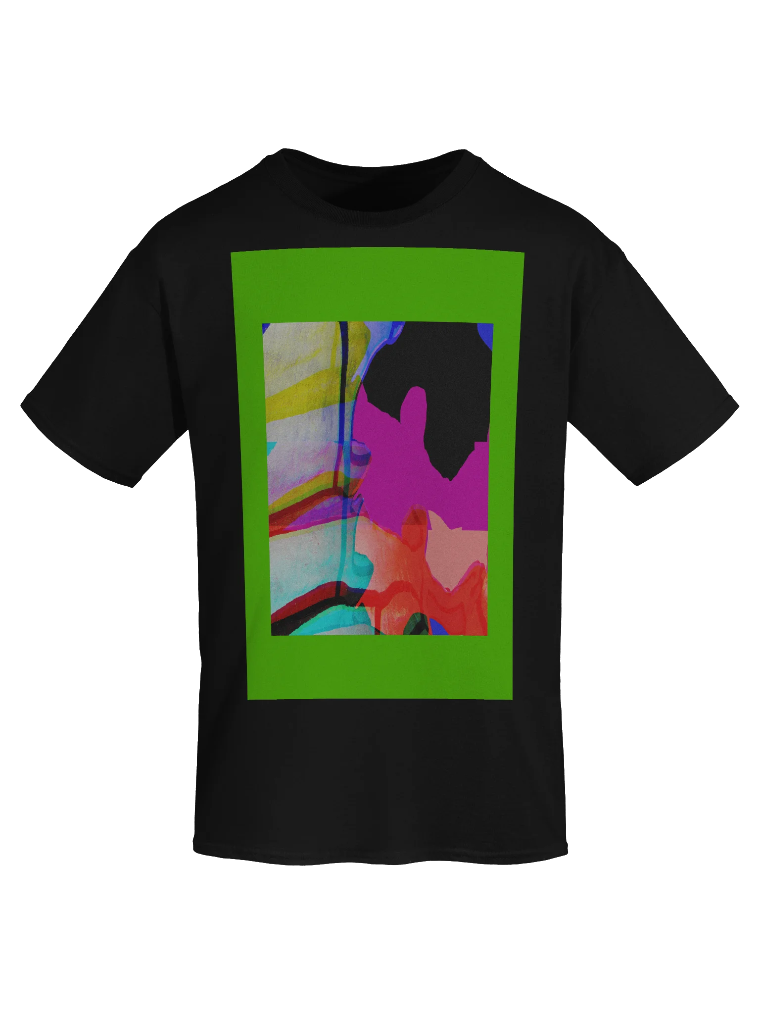 Vibrant Abstract Fusion T-Shirt product image (7)