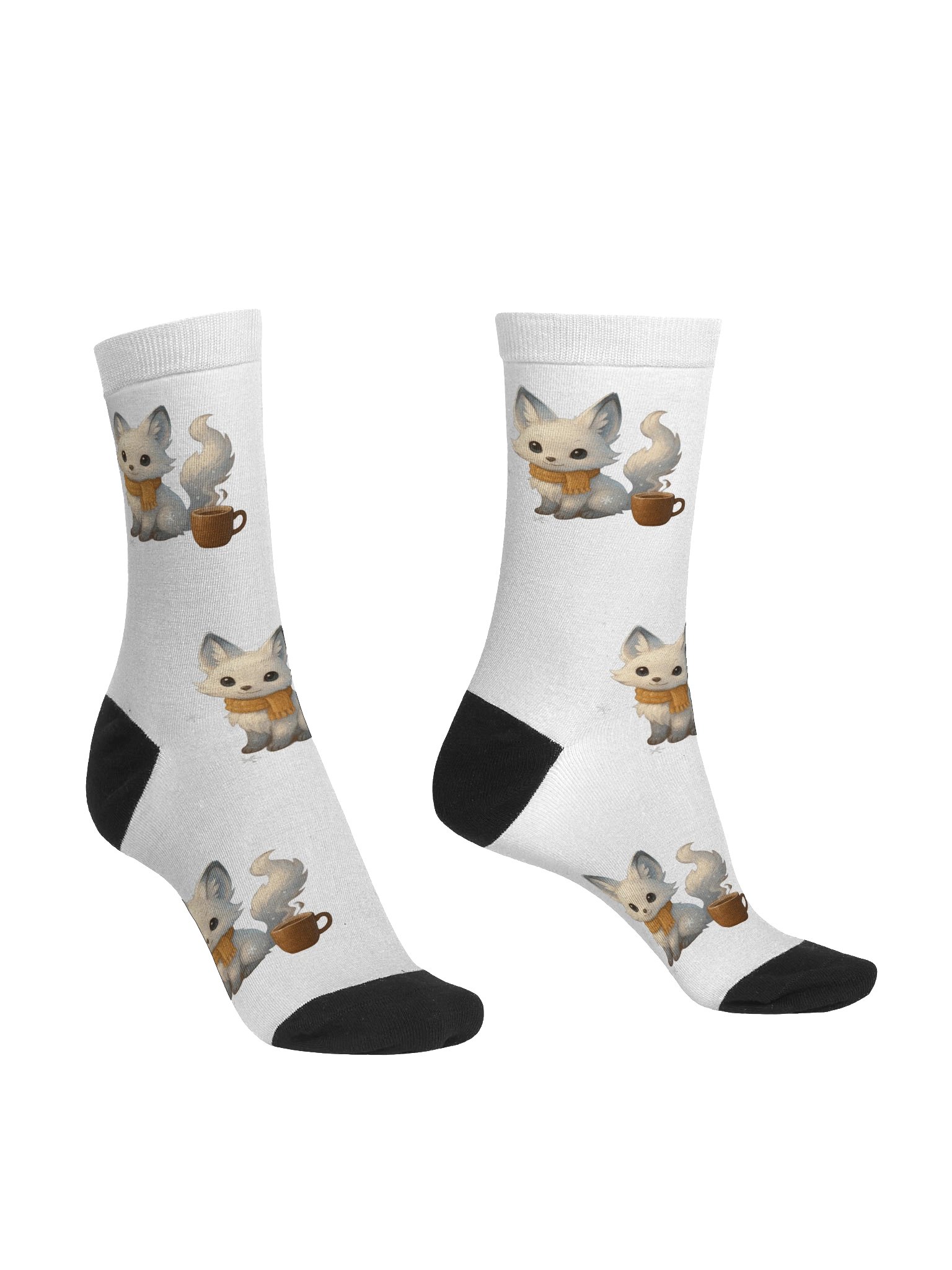 AFK Cafe | Cozy Chaos Companion Socks ☕🐾 (Winter 2025 Lore Drop) product image (3)