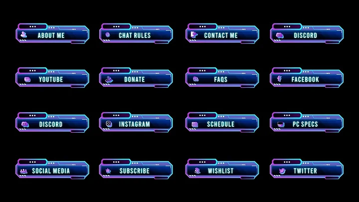 Splashy Tech Twitch Panels product image (2)