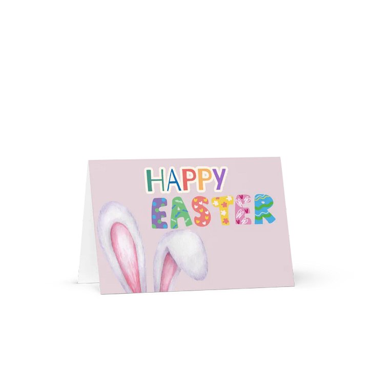 Cute Happy Easter Greeting Card product image (2)