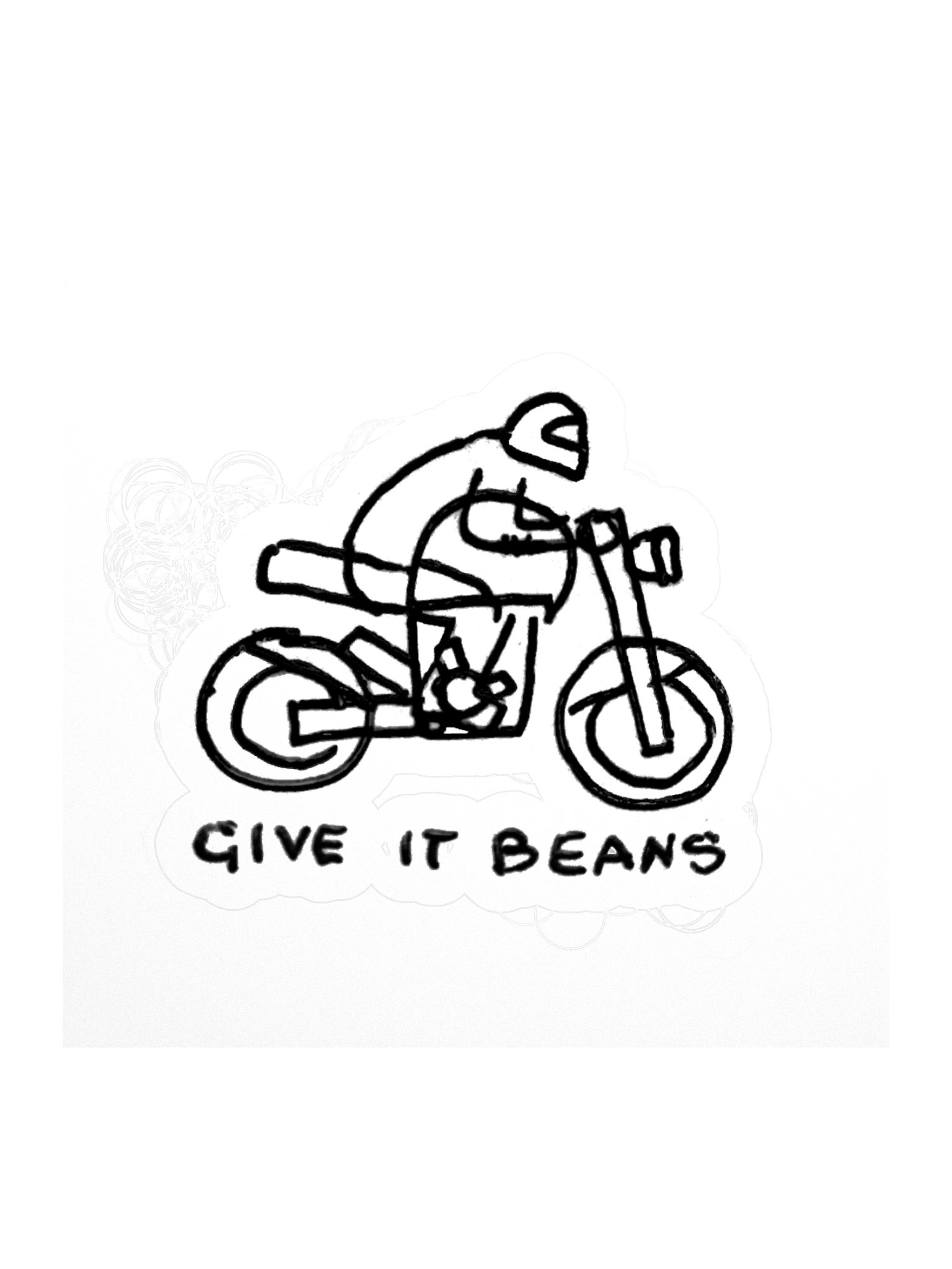 Give It Beans Sticker product image (2)