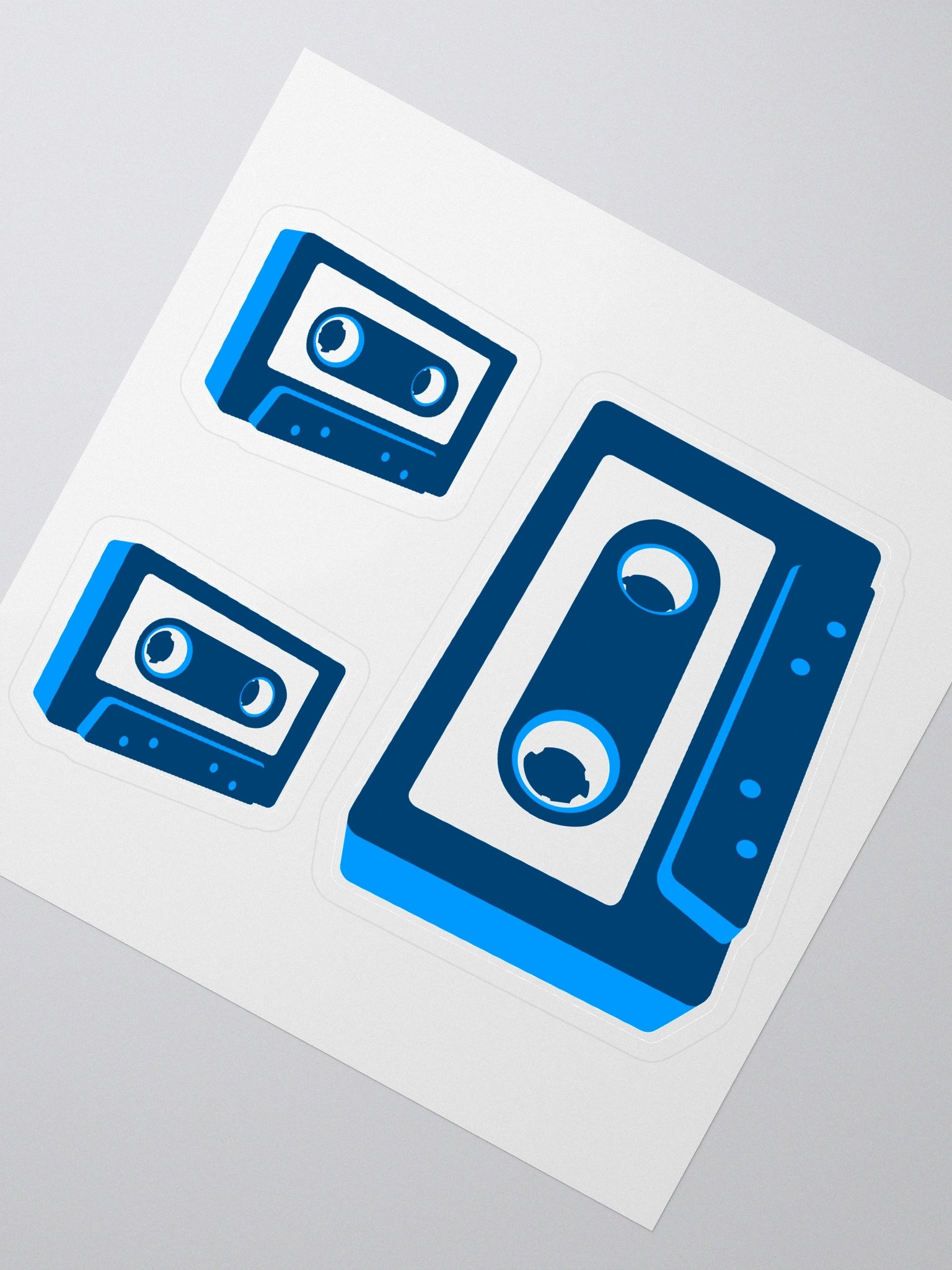 Sticker cassette 2 tailles product image (2)