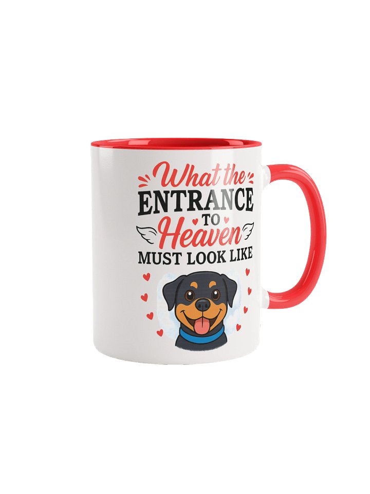 Heavenly Rottweiler Ceramic Mug product image (2)