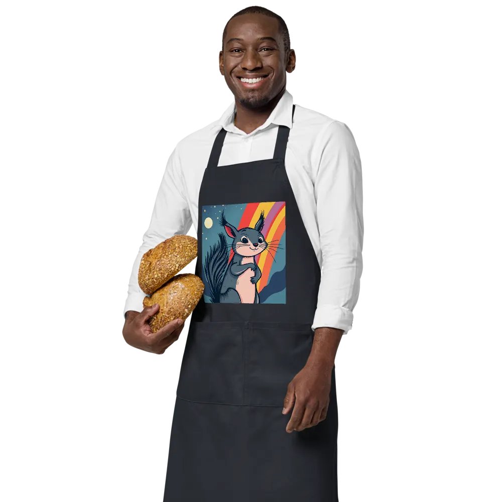 Starry Night Squirrel Apron product image (3)