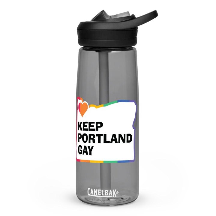 Keep Portland Gay Pride Water Bottle product image (1)