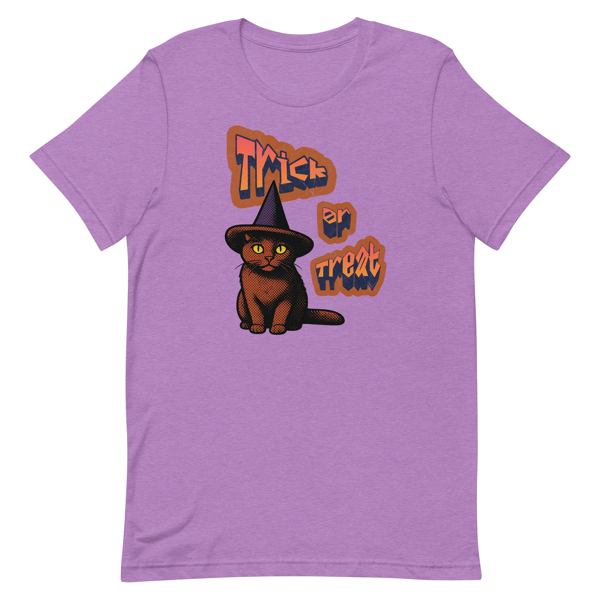 Trick or Treat Witch Cat Tee product image (2)