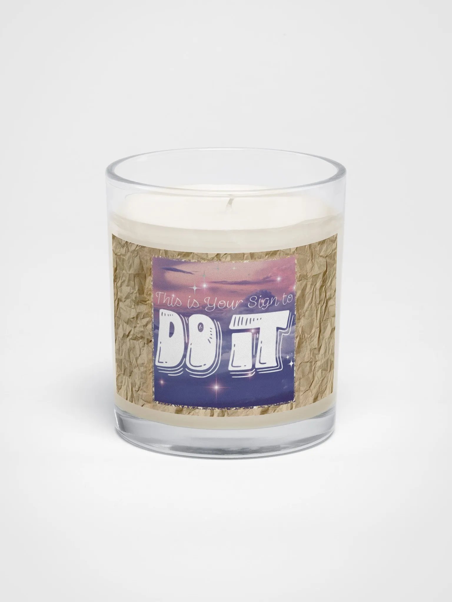 ✨ "This is Your Sign to Do It!" Candle – Positive Vibes with NCD 🌟 product image (1)