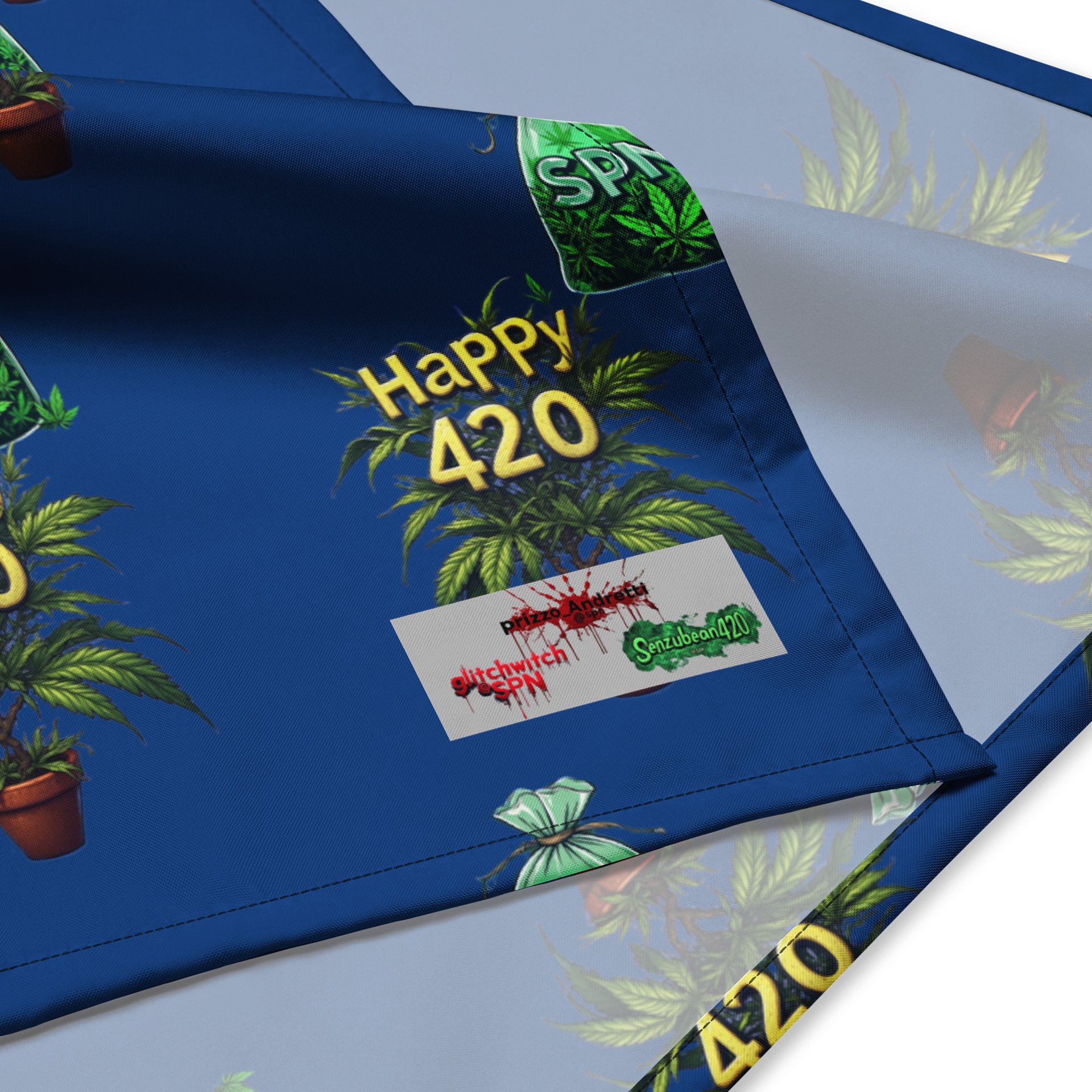Happy 420 All-Over Bandana product image (4)