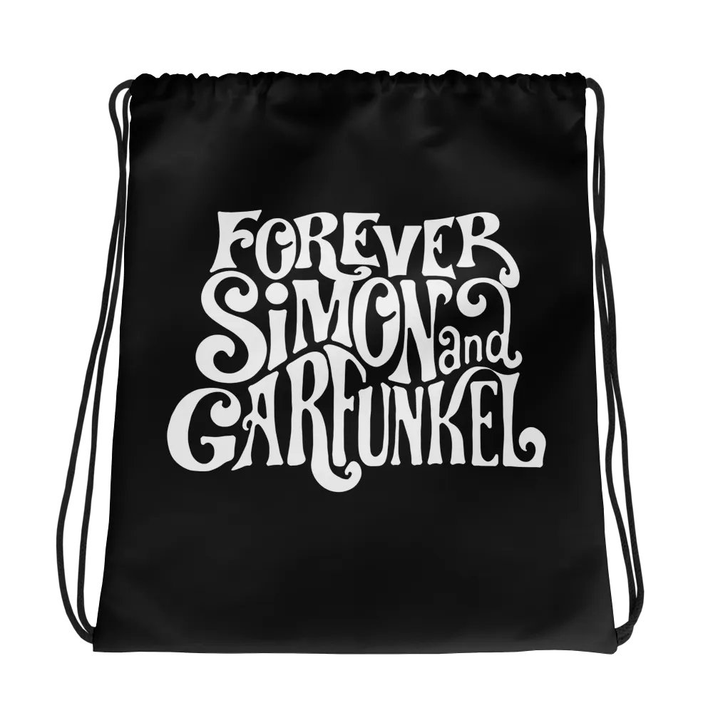 Forever Simon and Garfunkel Drawstring Bag product image (1)