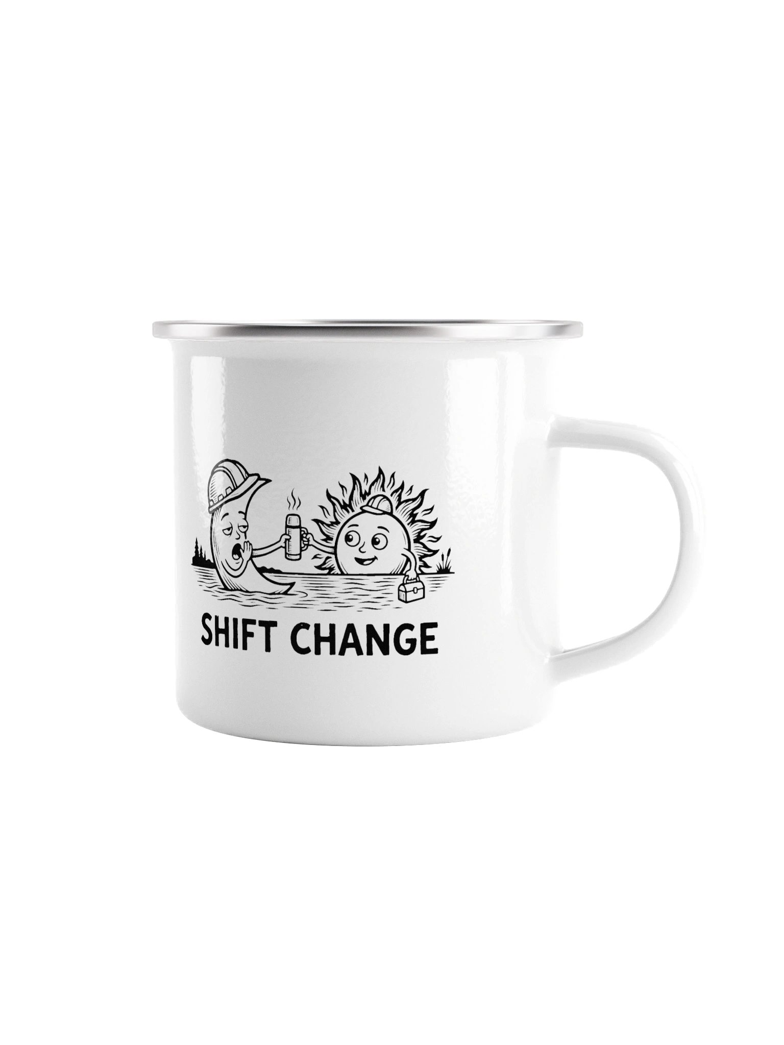 Shift Change Enamel Camp Mug product image (3)