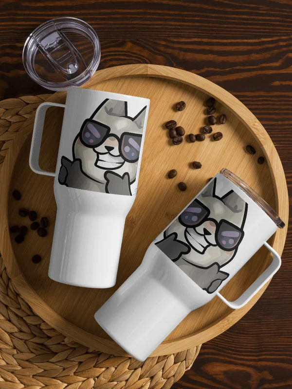 Ayy Travel Mug with Handle product image (1)
