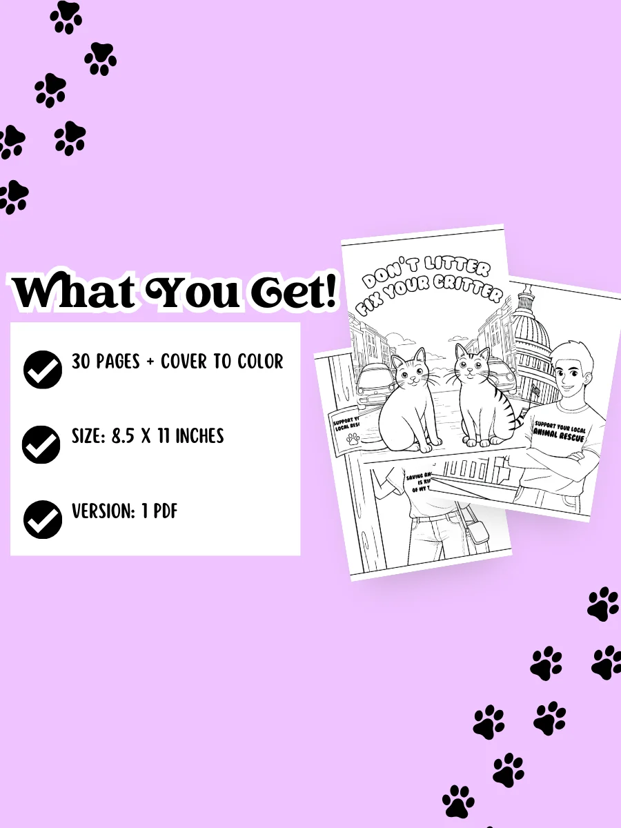 Animal Rescue Coloring Pages product image (4)
