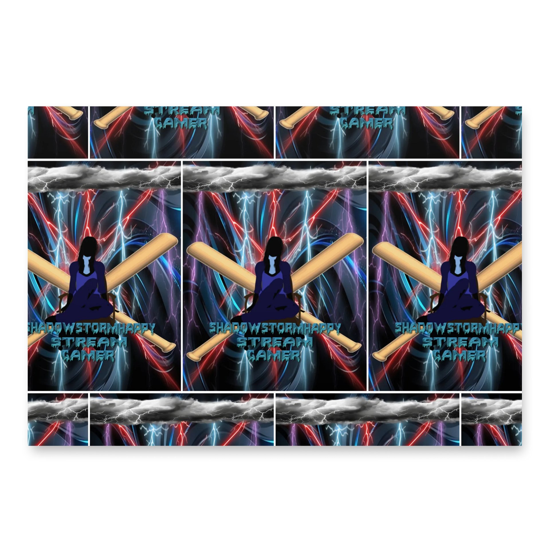 Shadowstormhappy Matte Finish Wrapping Paper Set product image (3)