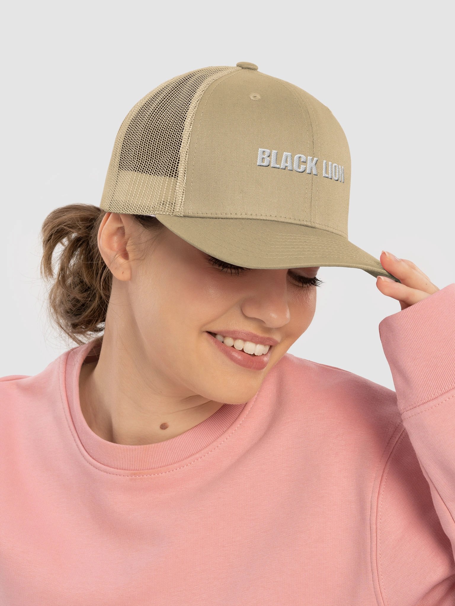 BLACK LION TRUCKER MESH CAP product image (30)