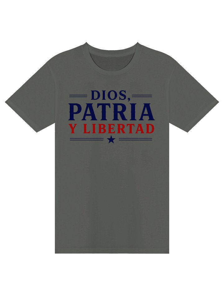 Camiseta Hombre – Dios Patria y Libertad | PAC product image (1)