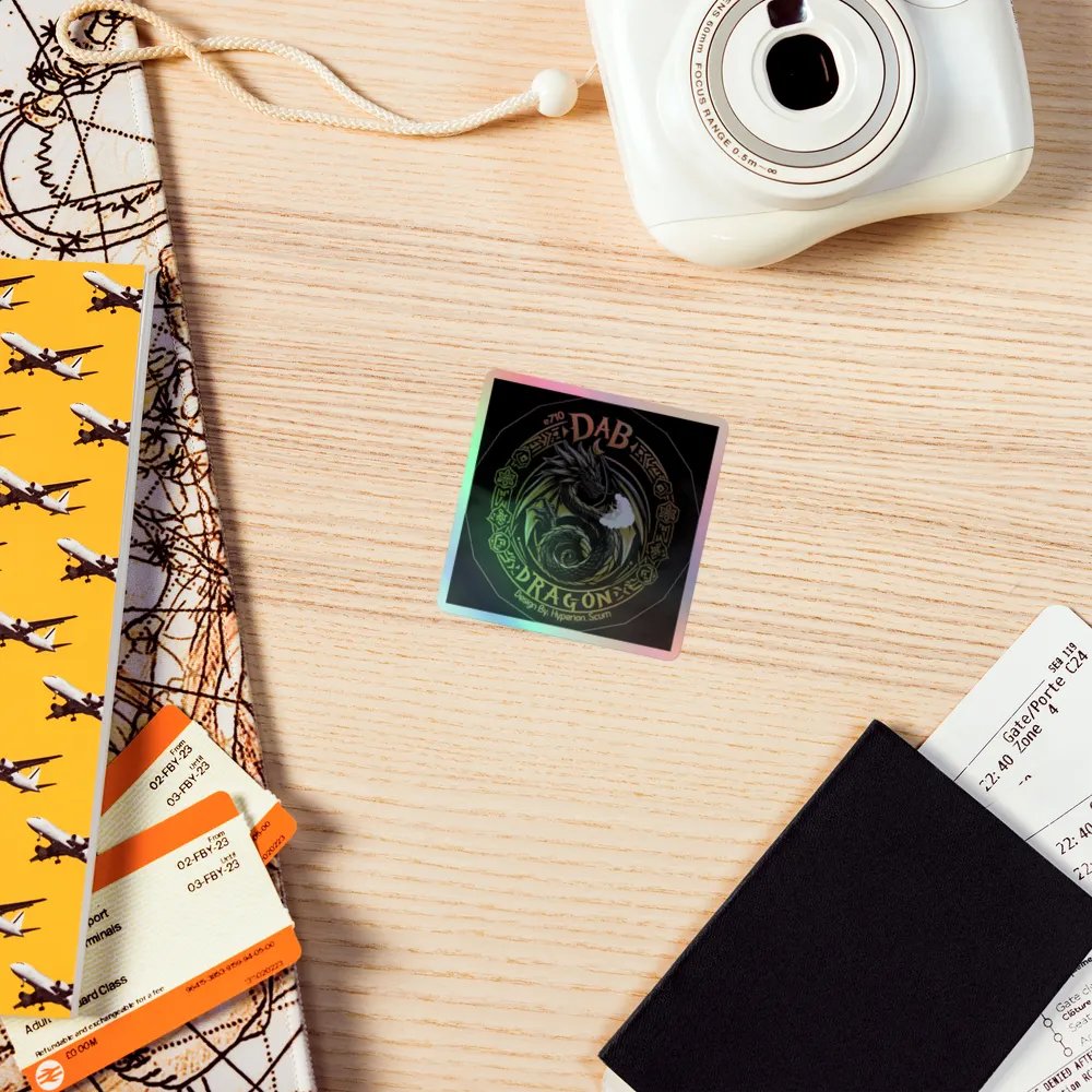 dab dragon sticker #1 product image (7)