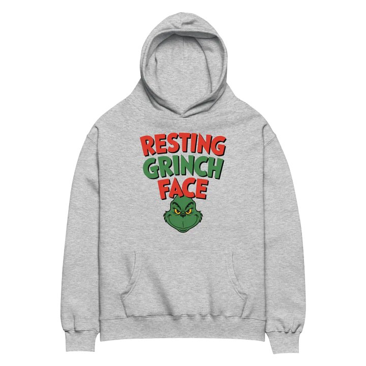Grinchy Resting Oversized Hoodie product image (2)