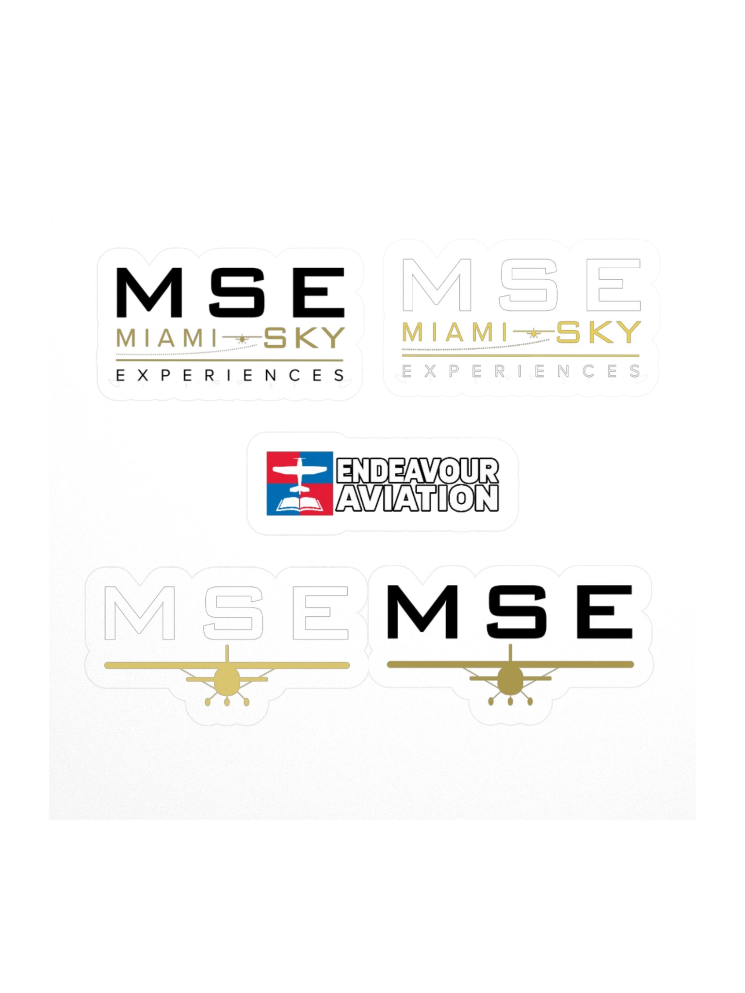 MSE Logo Sticker Sheet — Aviation Essentials product image (2)