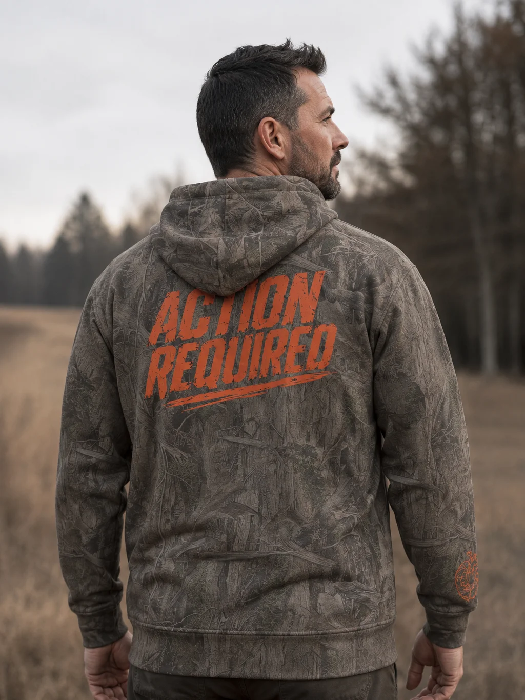 Action Required Timber Camo Hoodie product image (2)