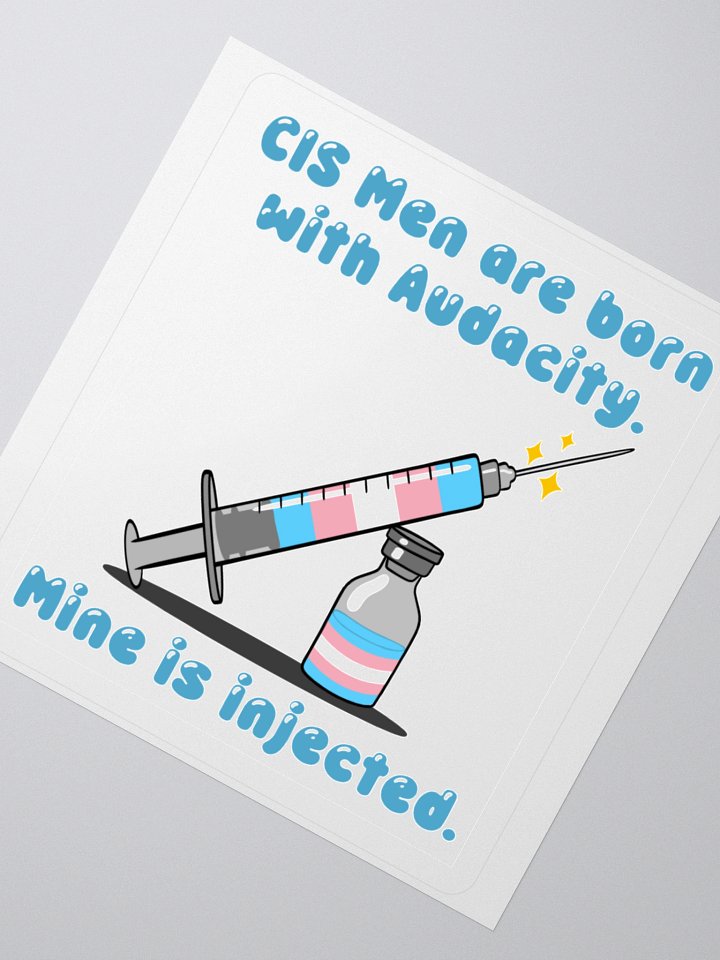 Taudacity Injection Sticker product image (2)