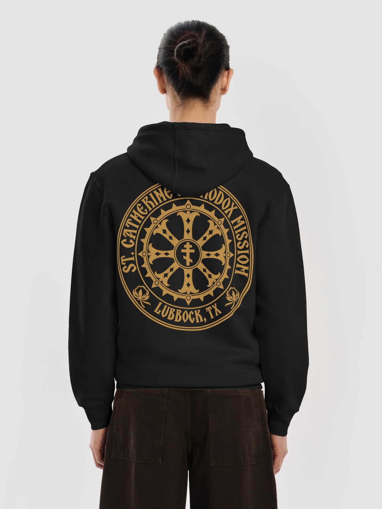 St. Catherine Orthodox Church — Gold Seal Zip-Up Hoodie product image (21)