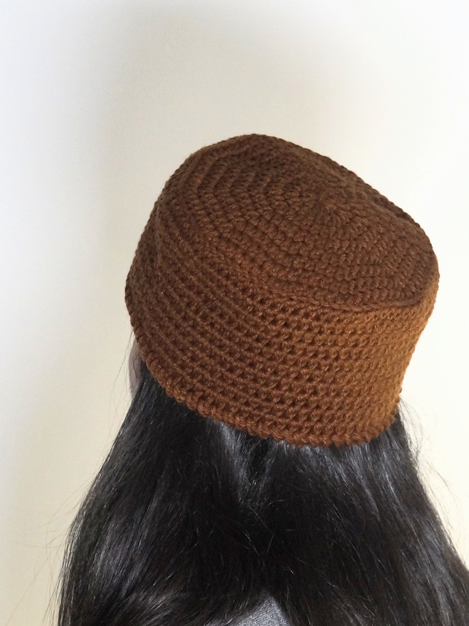 Russian style hat crochet pattern product image (4)