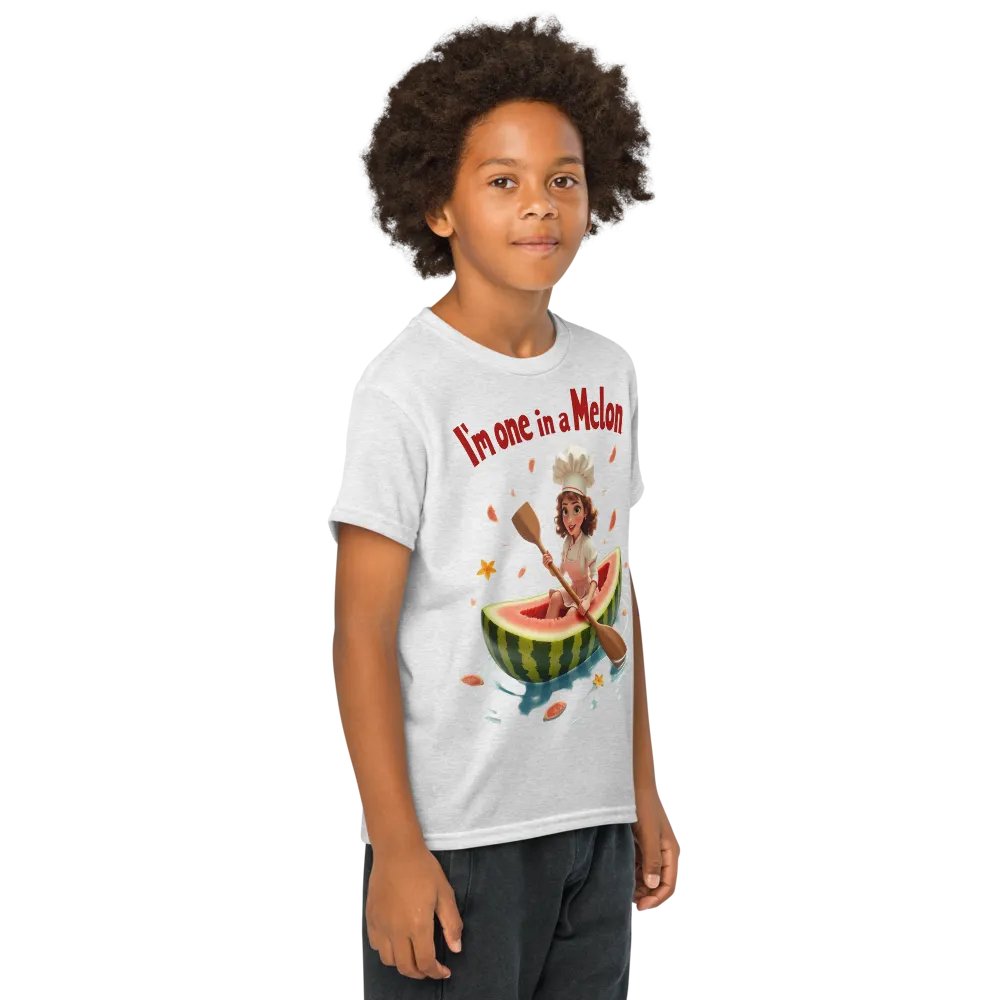 In One in a Melon Chef Youth Sports Tee product image (61)