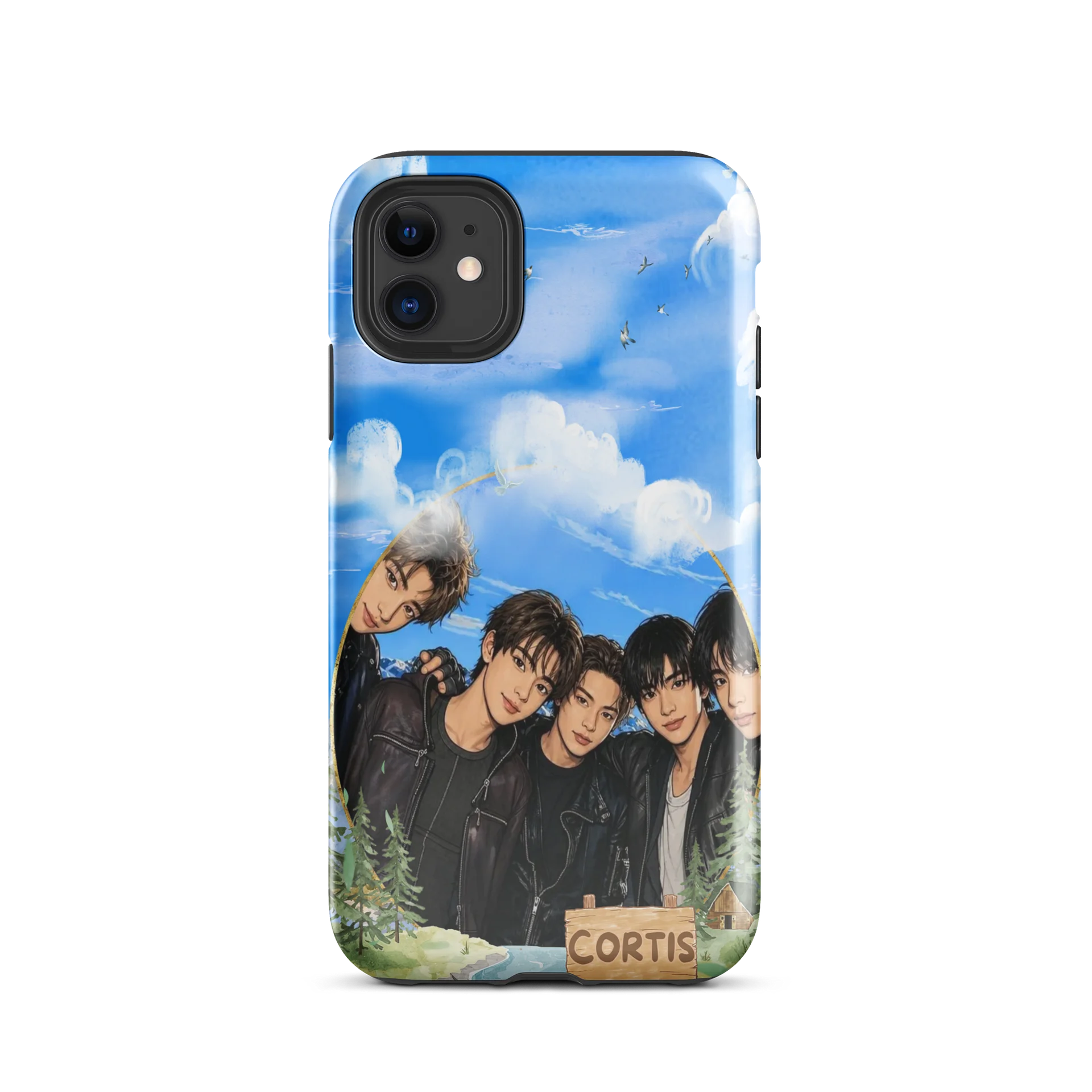 CORTIS Illustrated Sky Tough iPhone Case product image (30)