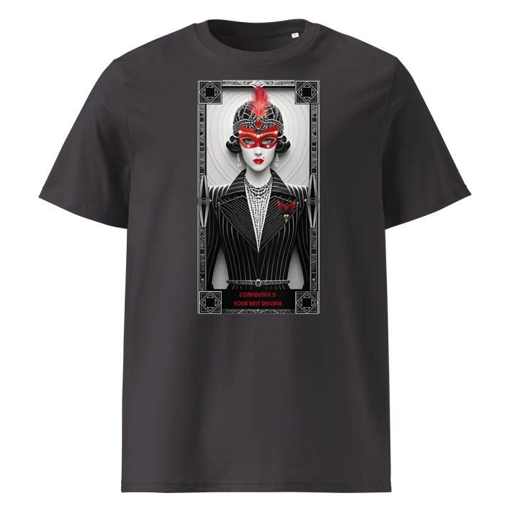 Confidence is your Best Disguise Organic Cotton T-Shirt product image (5)