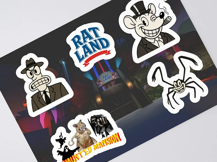 RAT LAND STICKER SHEET 1 product image (2)