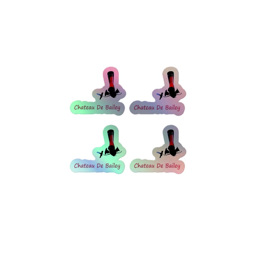 Personalized Order "Becky" Holographic Stickers product image (1)