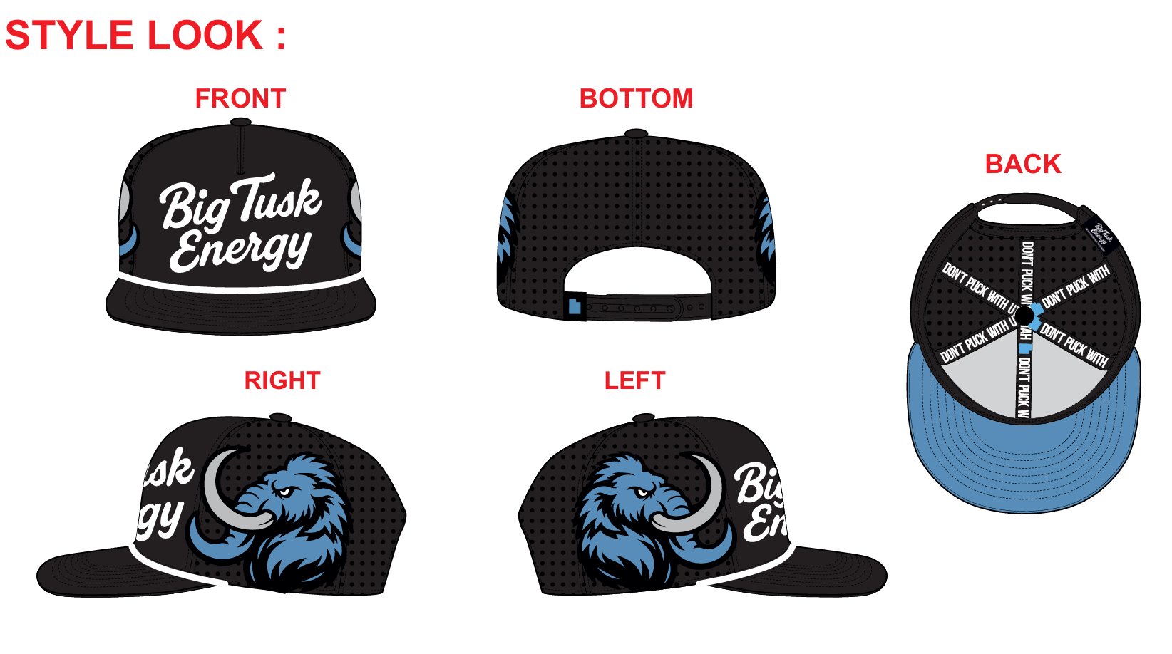 BTE CC PERFORMANCE SNAPBACK [PRE-ORDER] — INCLUDES MAGNETIC BALL MARKER product image (1)