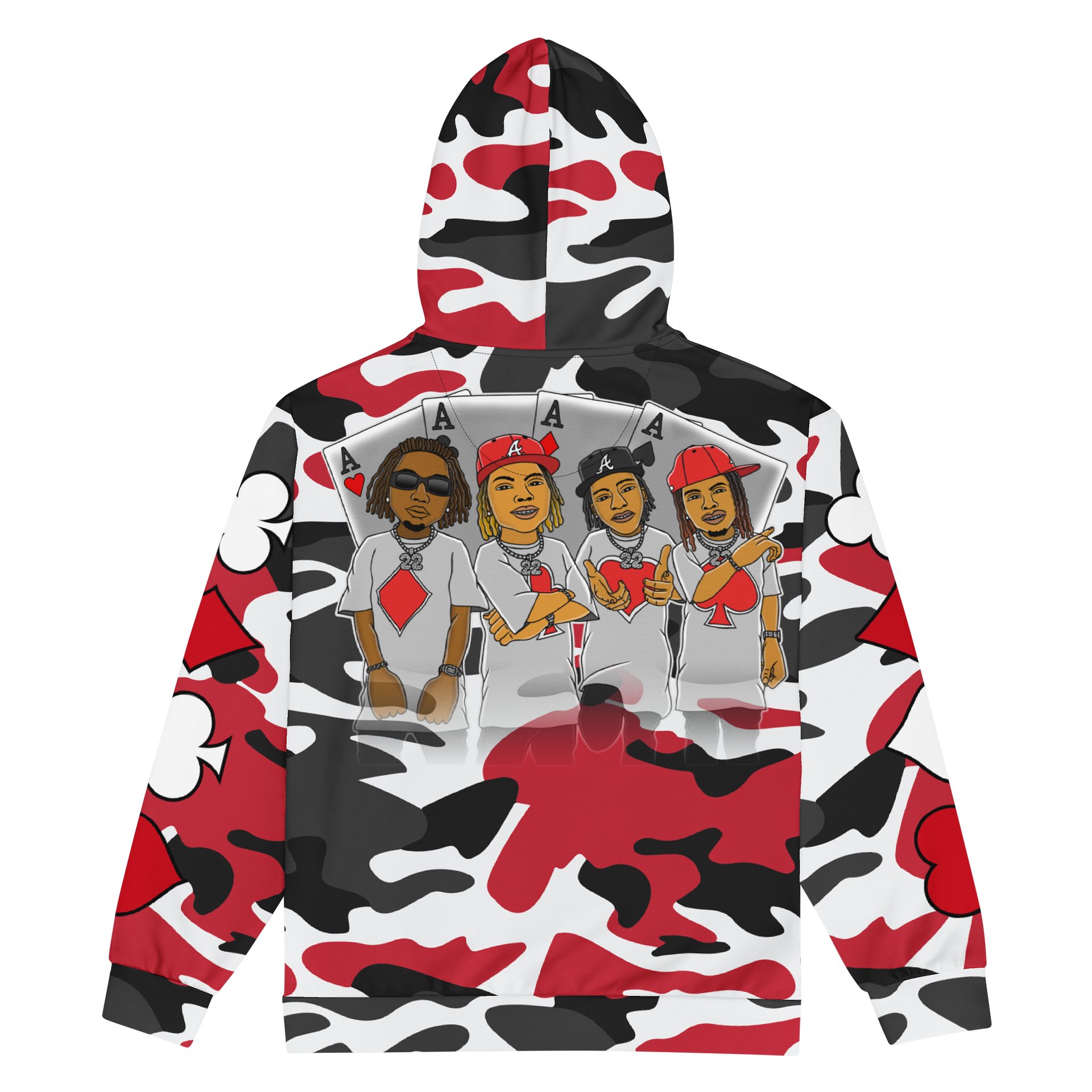 Crank Dat Yank Camo Hoodie product image (2)