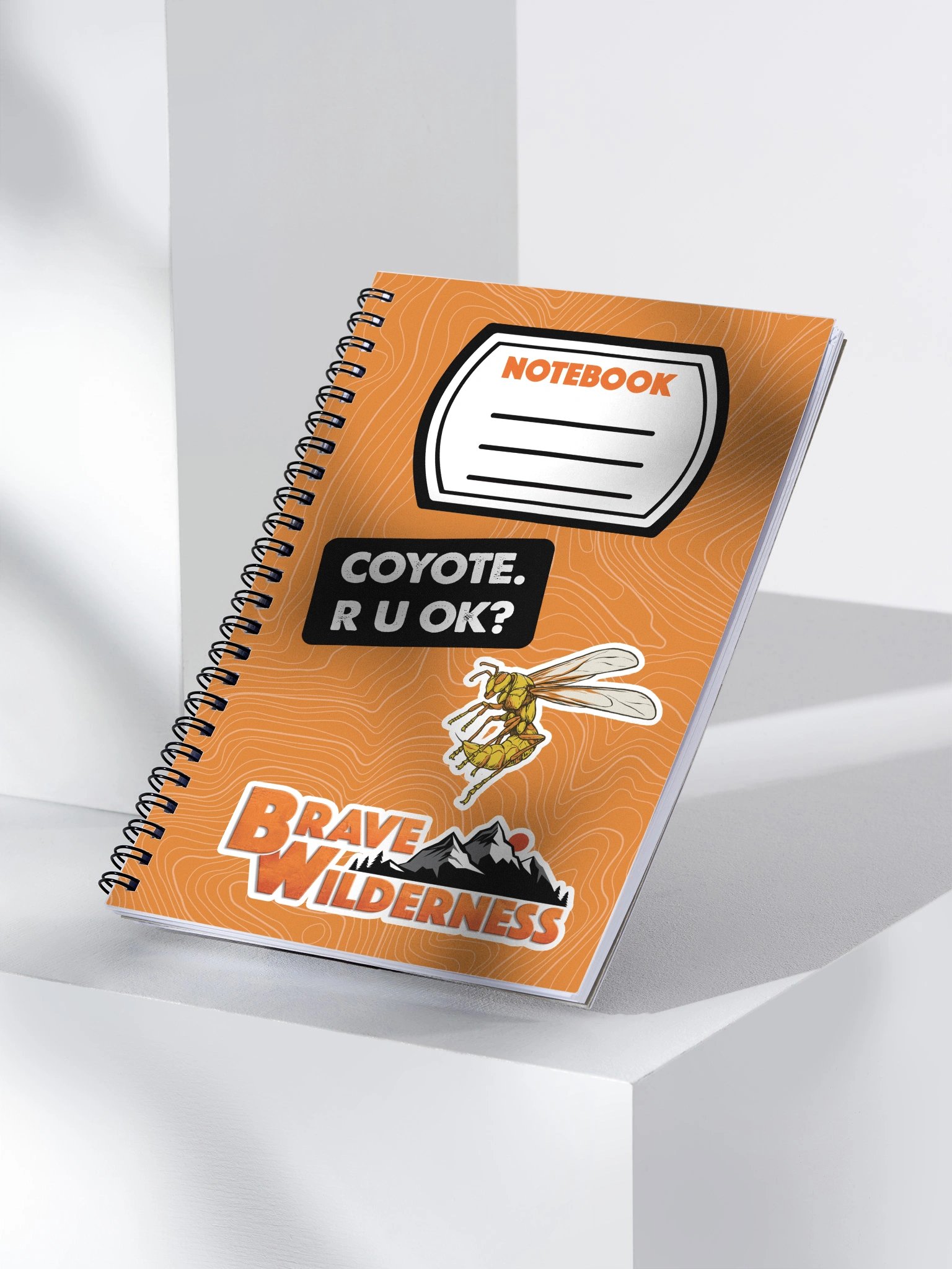 Brave Wilderness Notebook - Topographical product image (3)