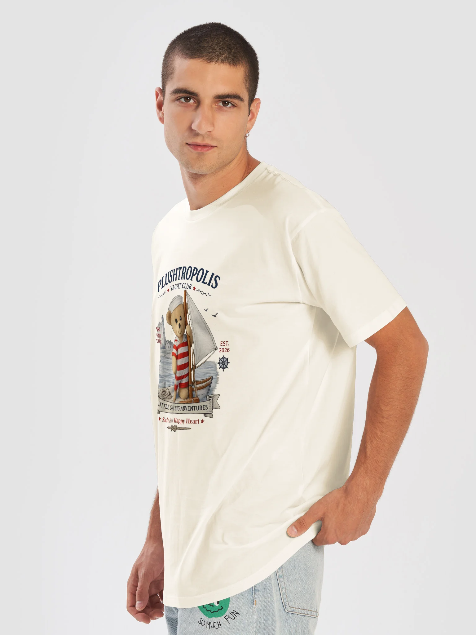 Plushtropolis Yacht Club T-Shirt product image (7)