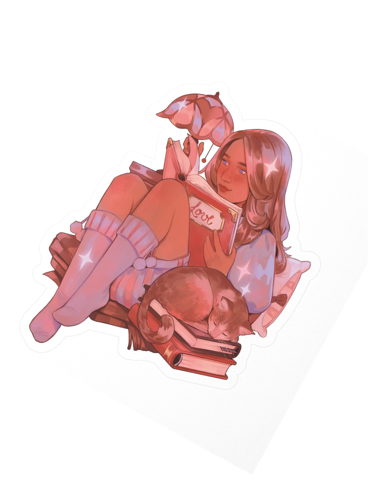 Book Lover | Sticker product image (3)