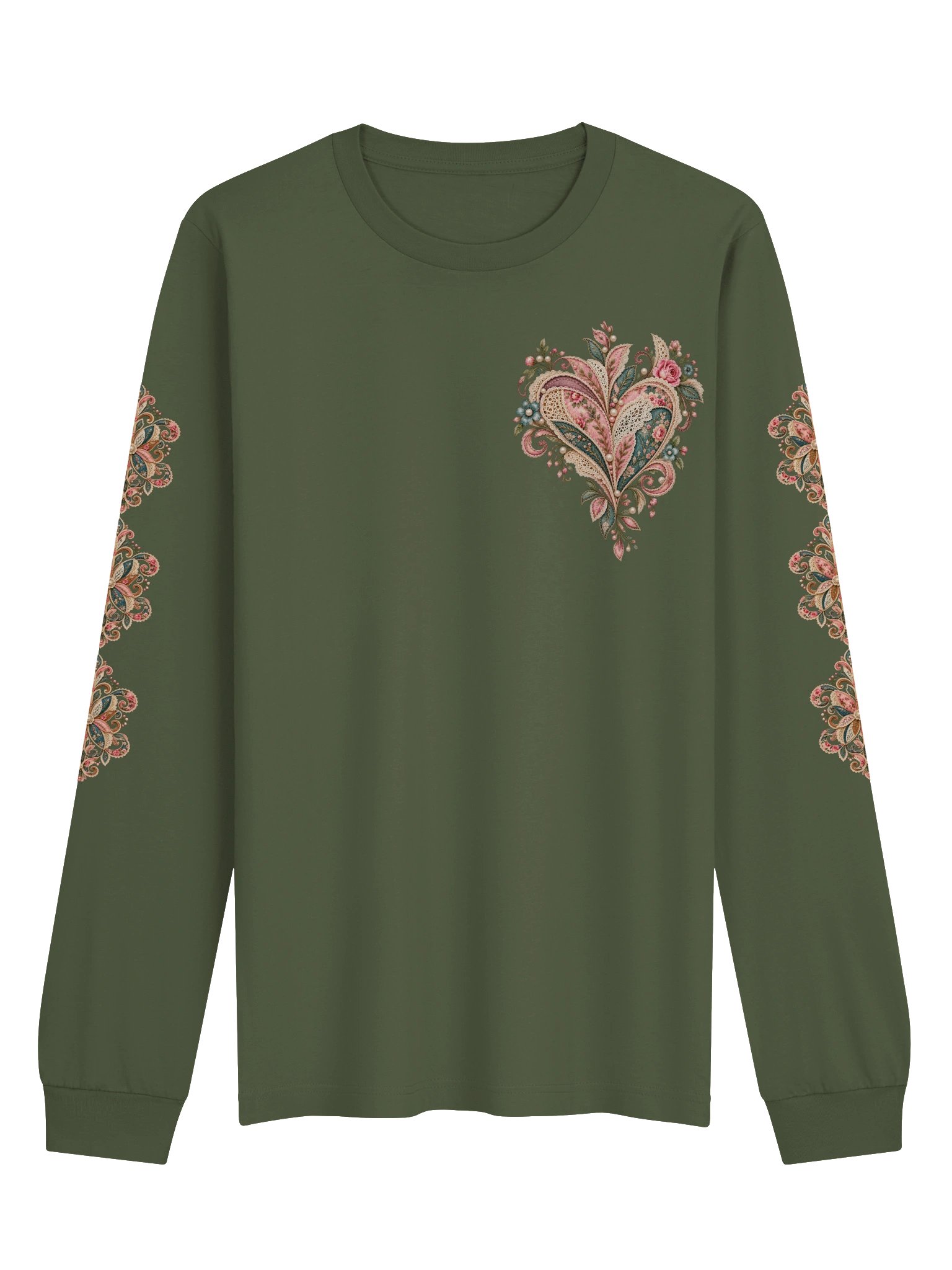 Wildflower Heart Long Sleeve Tee product image (1)