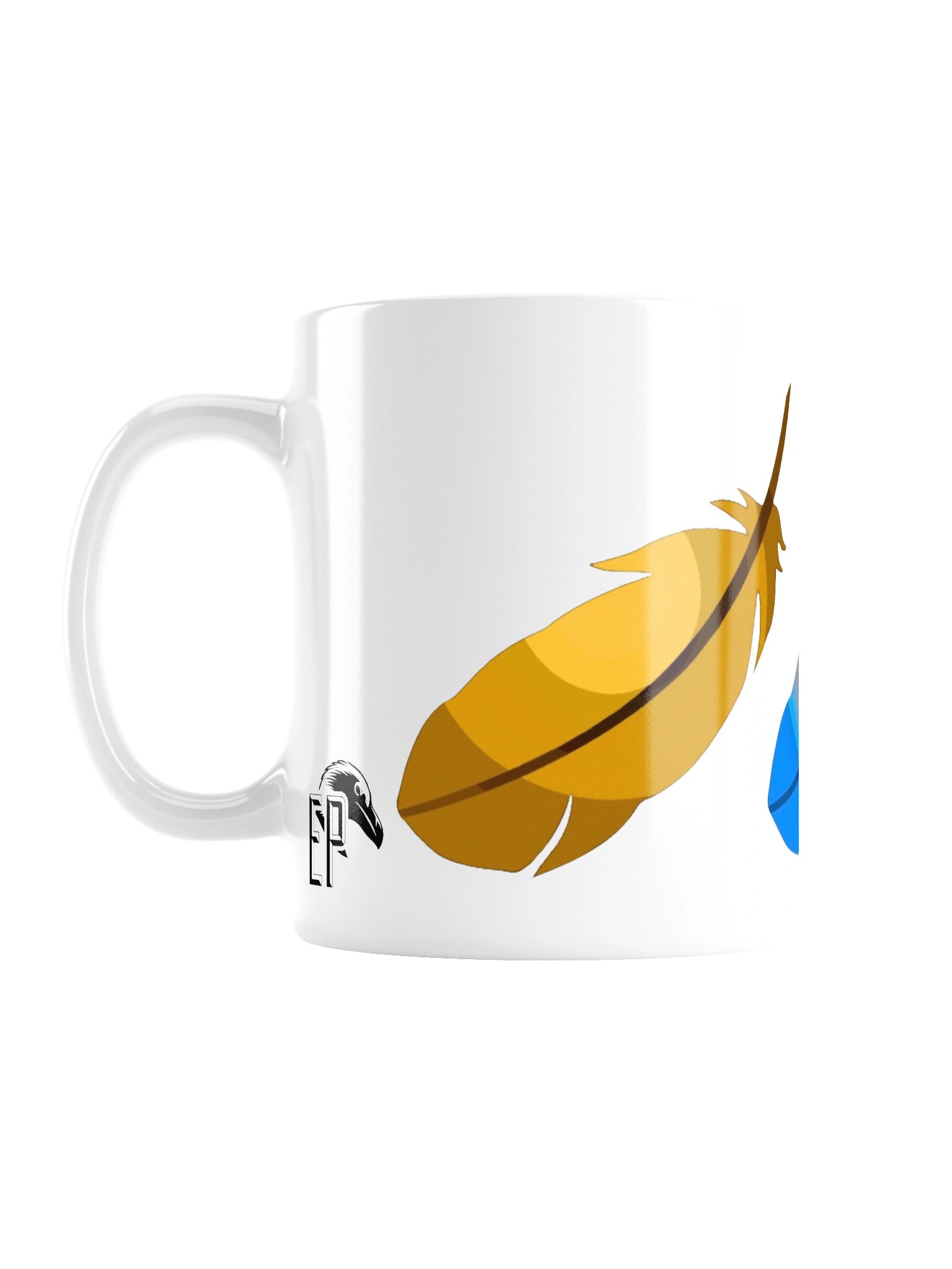 White Feather Mug product image (1)