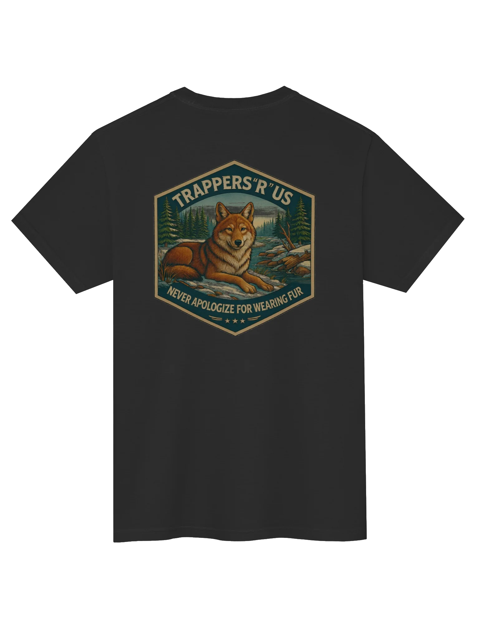 Never Apologize Pocket Tee - Dark product image (16)