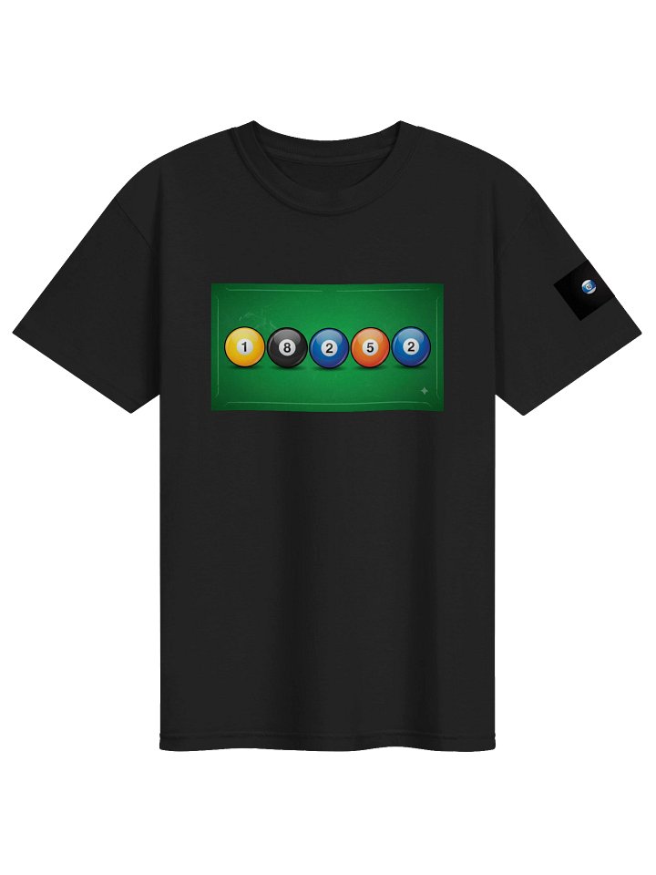 Billiard Balls Pool Night Tee product image (1)