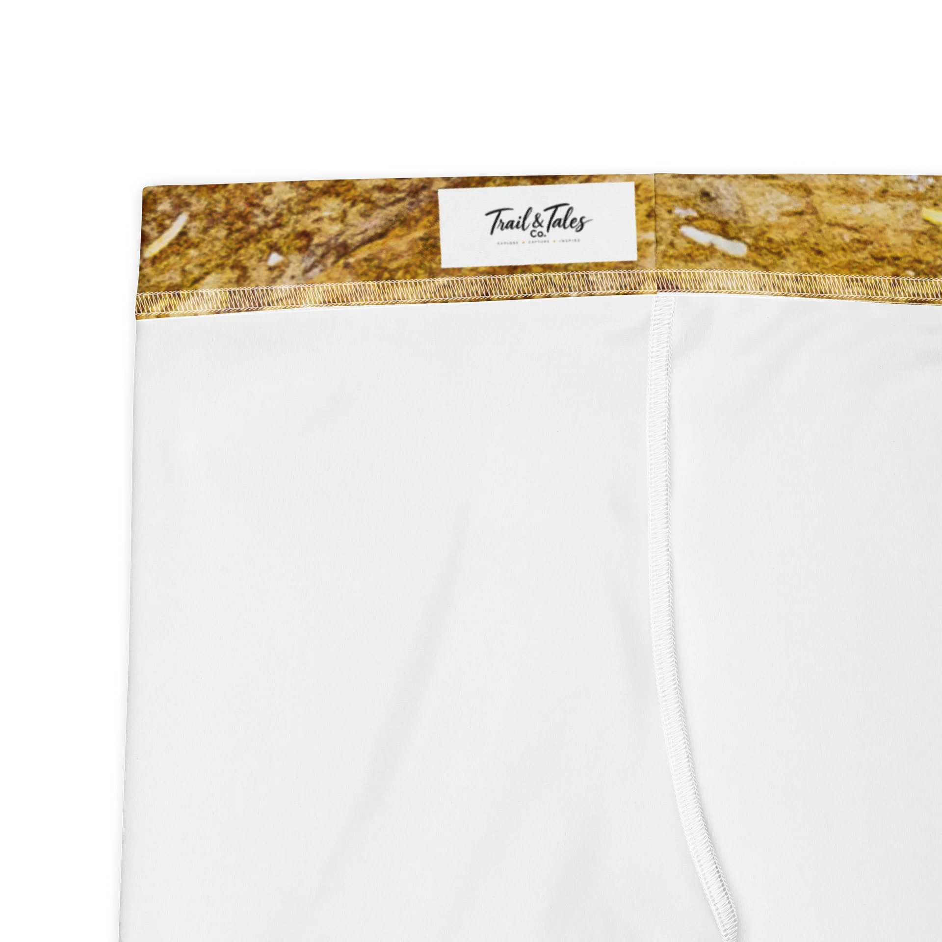 Golden Strata Women's All-Over Print High-Waisted Desert Canyon Leggings product image (2)