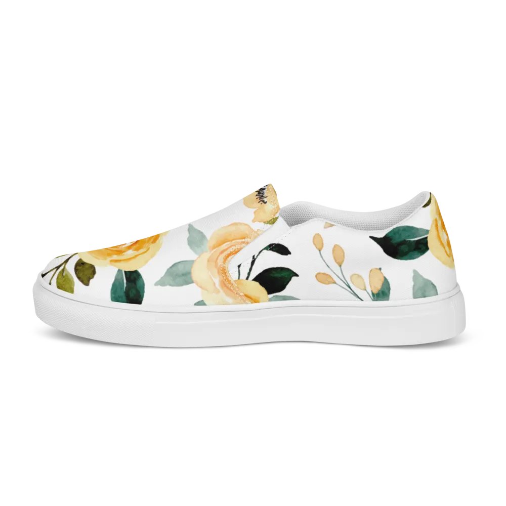 Yellow Rose Delight Slip-Ons product image (8)