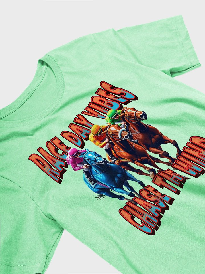 Race Day Vibes Chase the Wind Horse Racing Jockey T-Shirt product image (2)