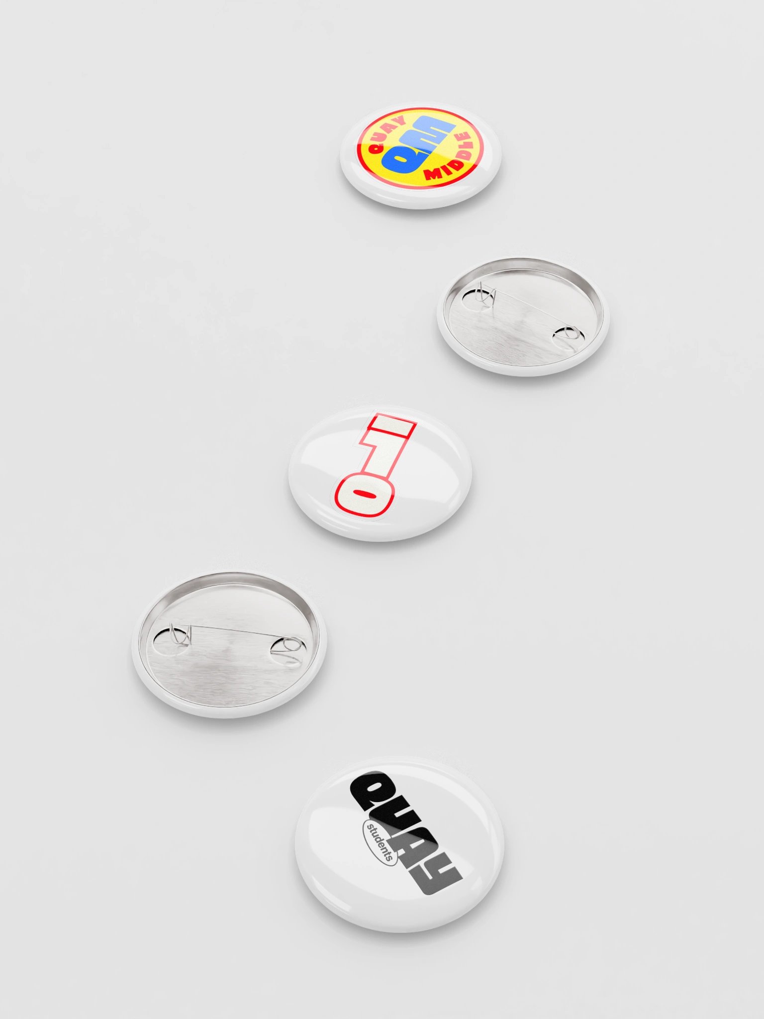 quay students MS button pin pack product image (4)