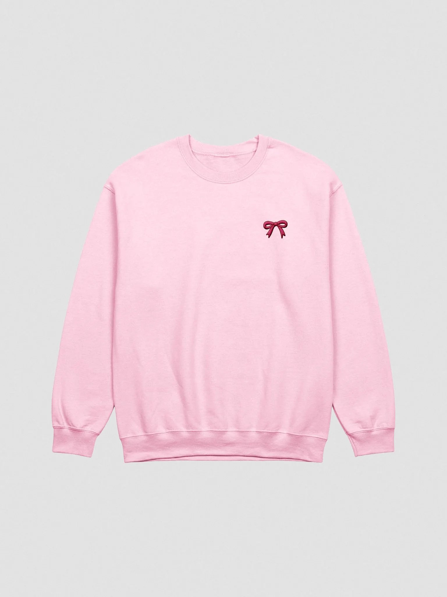 bow embroidered crewneck product image (11)