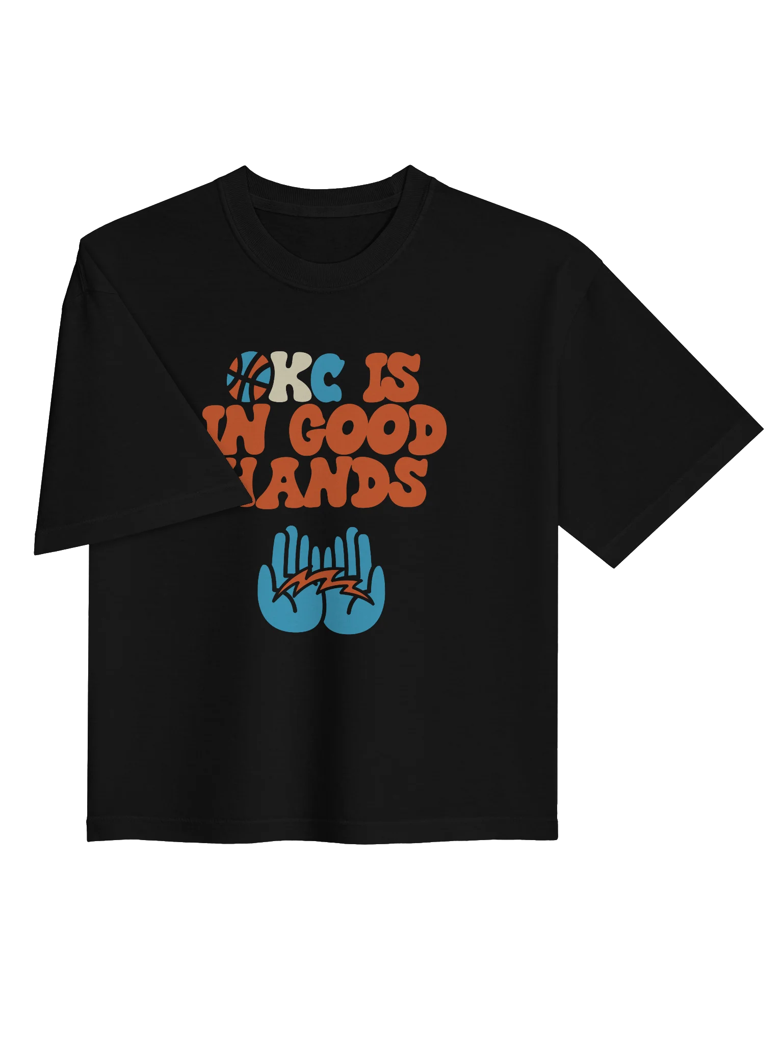 OKC in Good Hands Boxy Women's Tee product image (5)