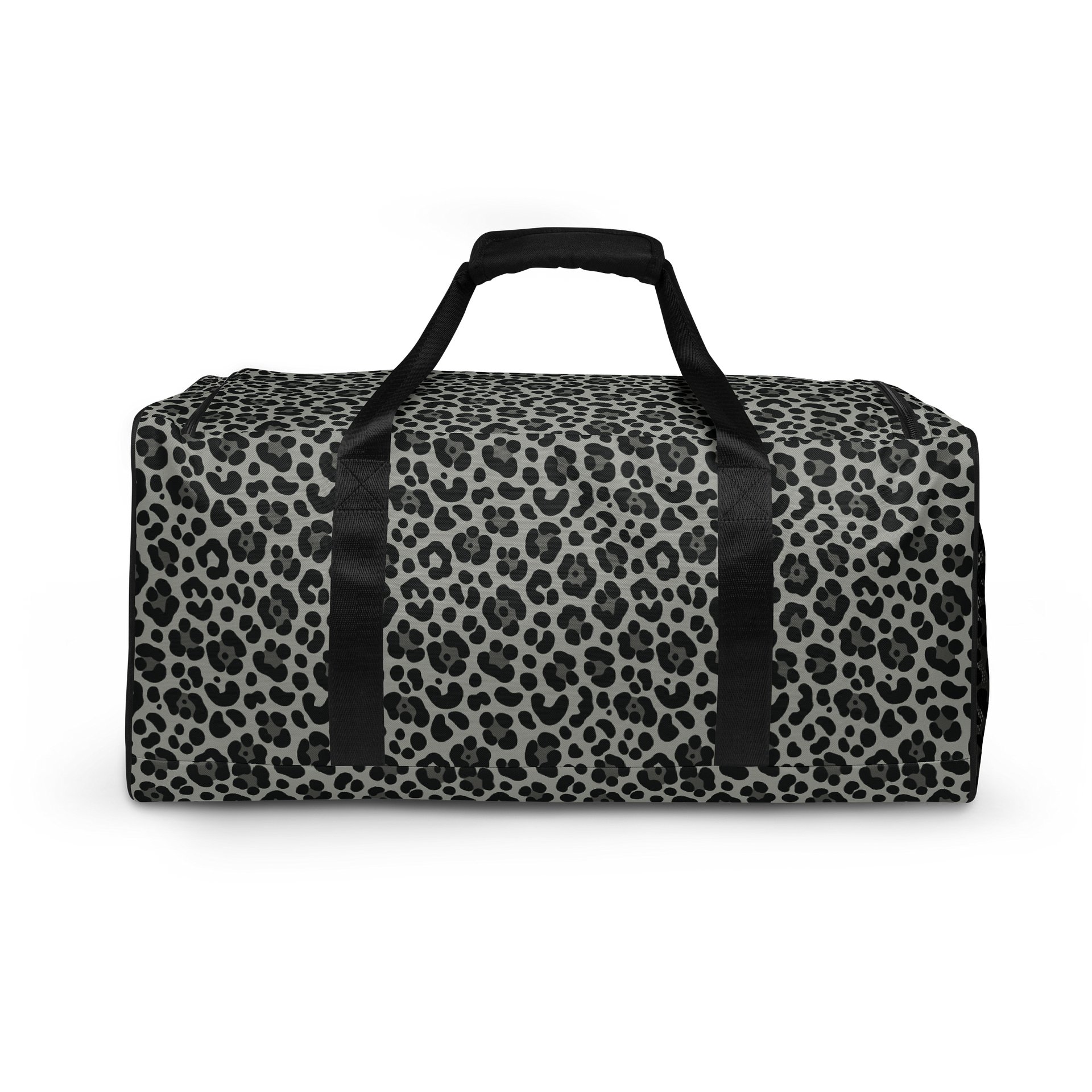 Bold Snow Leopard Print Duffle Bag for Travel product image (4)