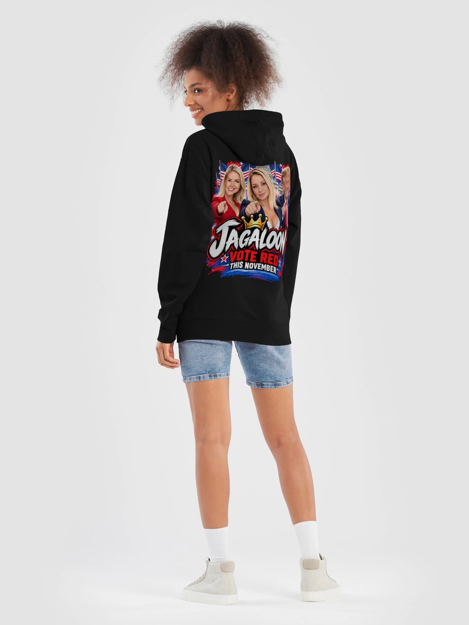 Jagaloons Vote Red This November — Premium Hoodie product image (53)